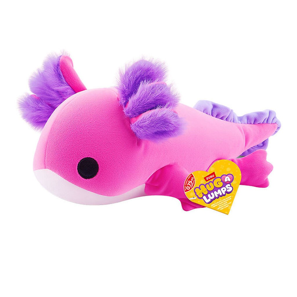 Hug A Lumps Bamse m. Tyngde - Small - Axolotl - Ally