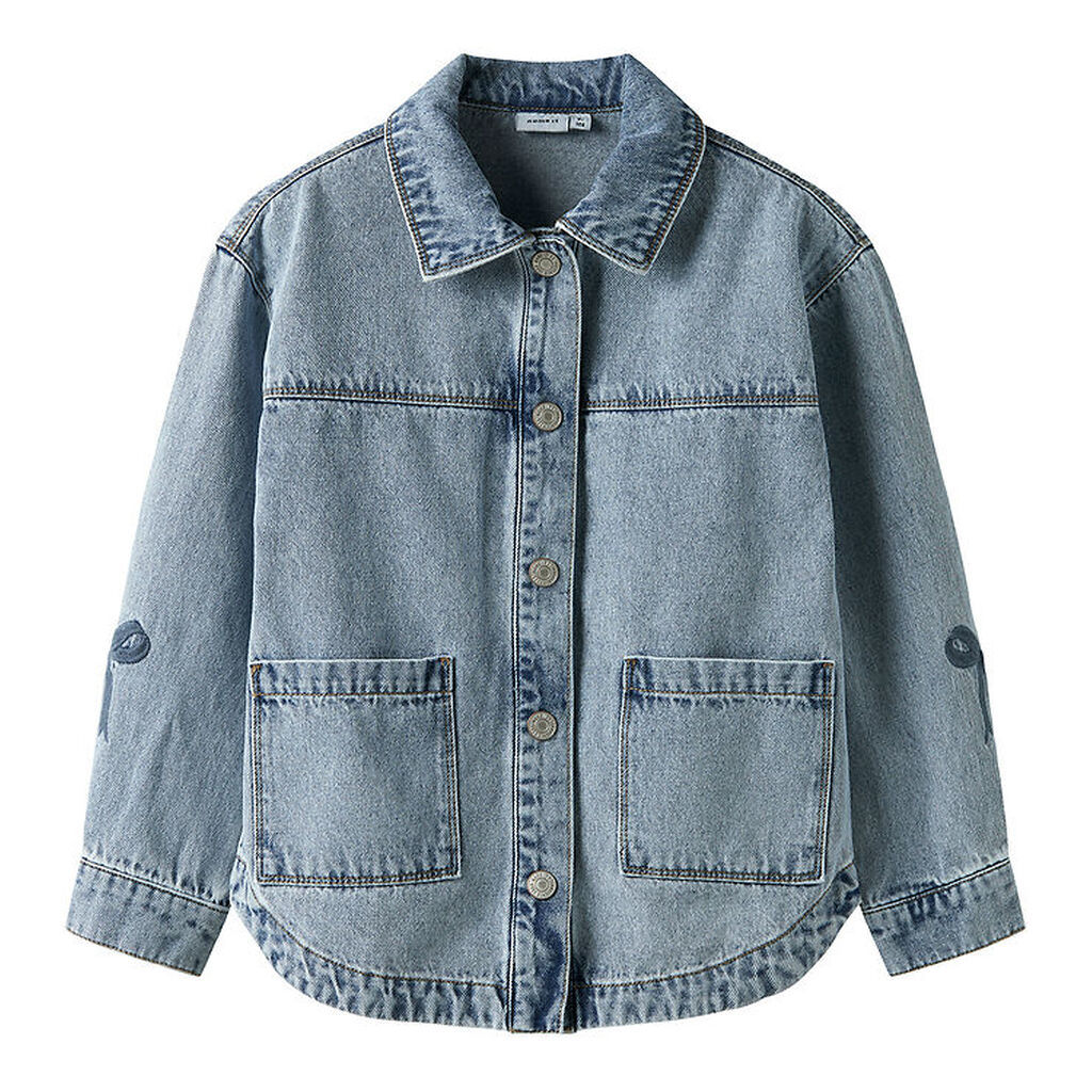 Name It Denimjakke - NkfGloria - Medium Blue Denim
