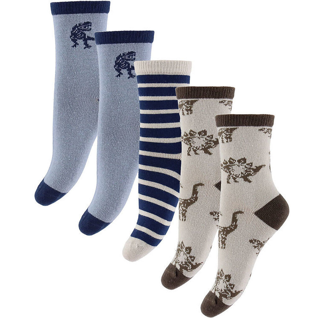 Name It Strømper - NmmNiel - 5-pak - Delicioso/Blå