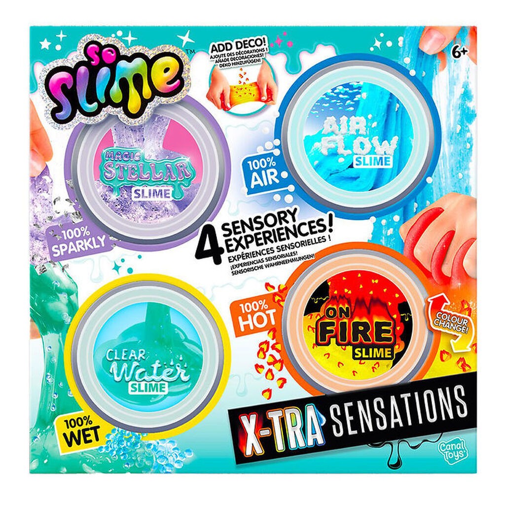 So Slime Slim - X-tra Sensations - 4-pak