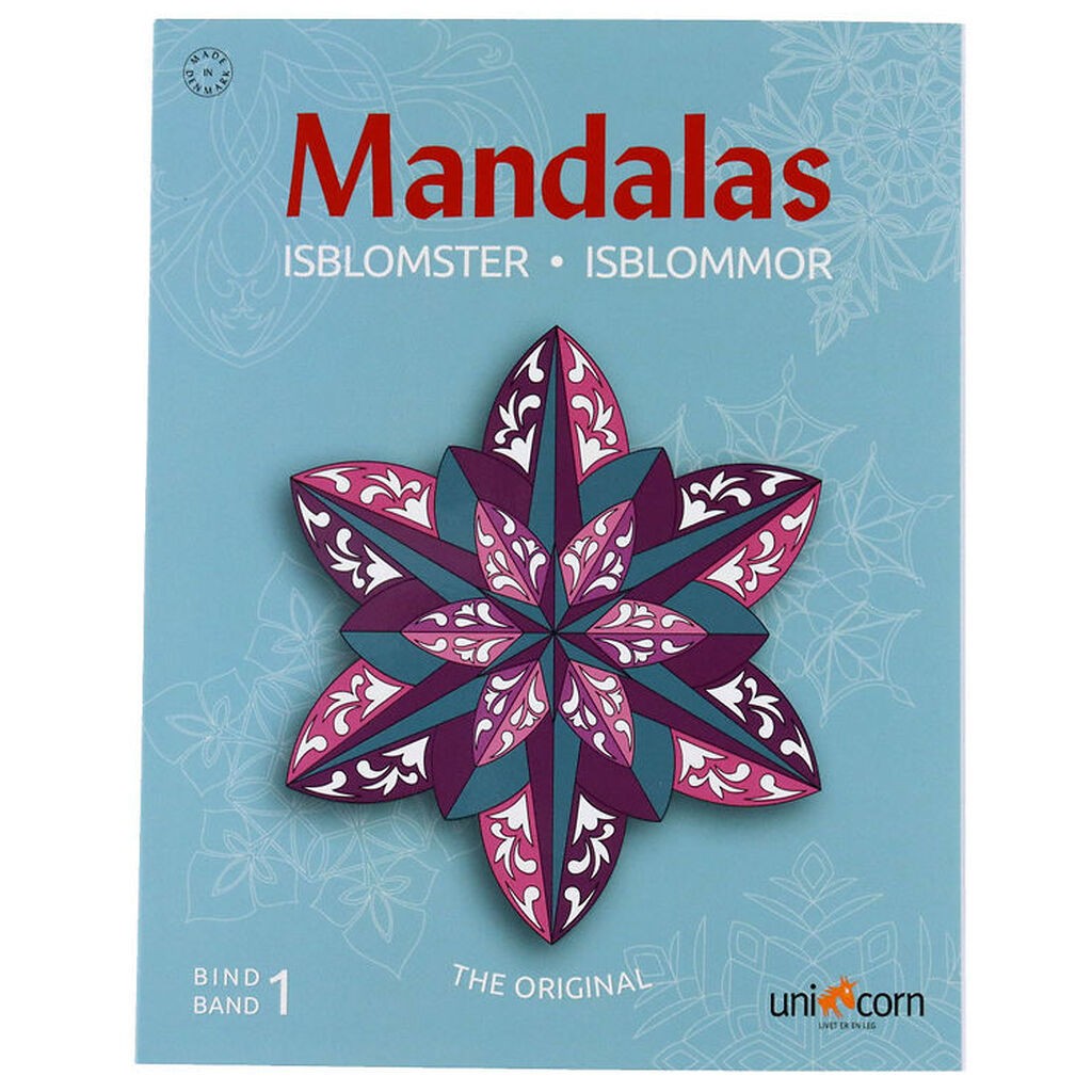 Mandalas Malebog - Isblomster - Bind 1