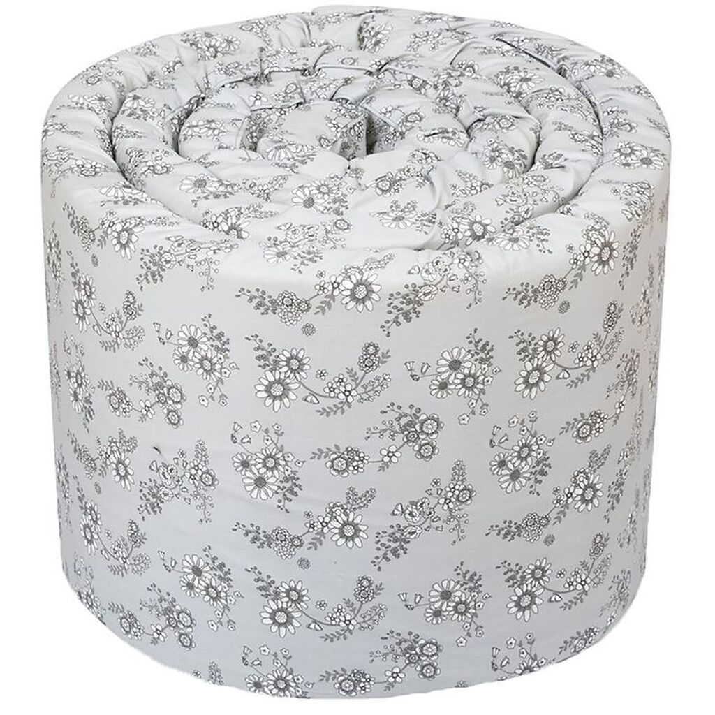 Smallstuff Sengerand - Flower Garden - Grey