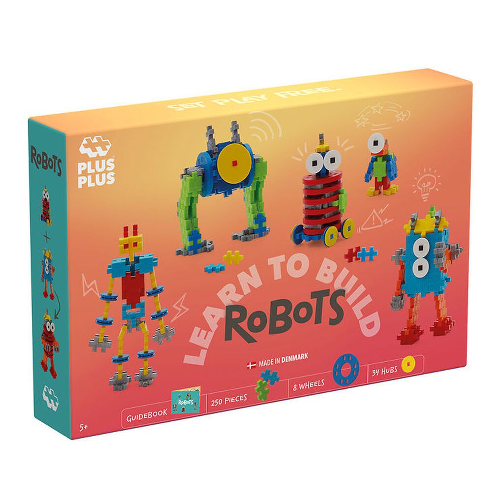 Plus-Plus Learn to Build - 250 stk. - Robots