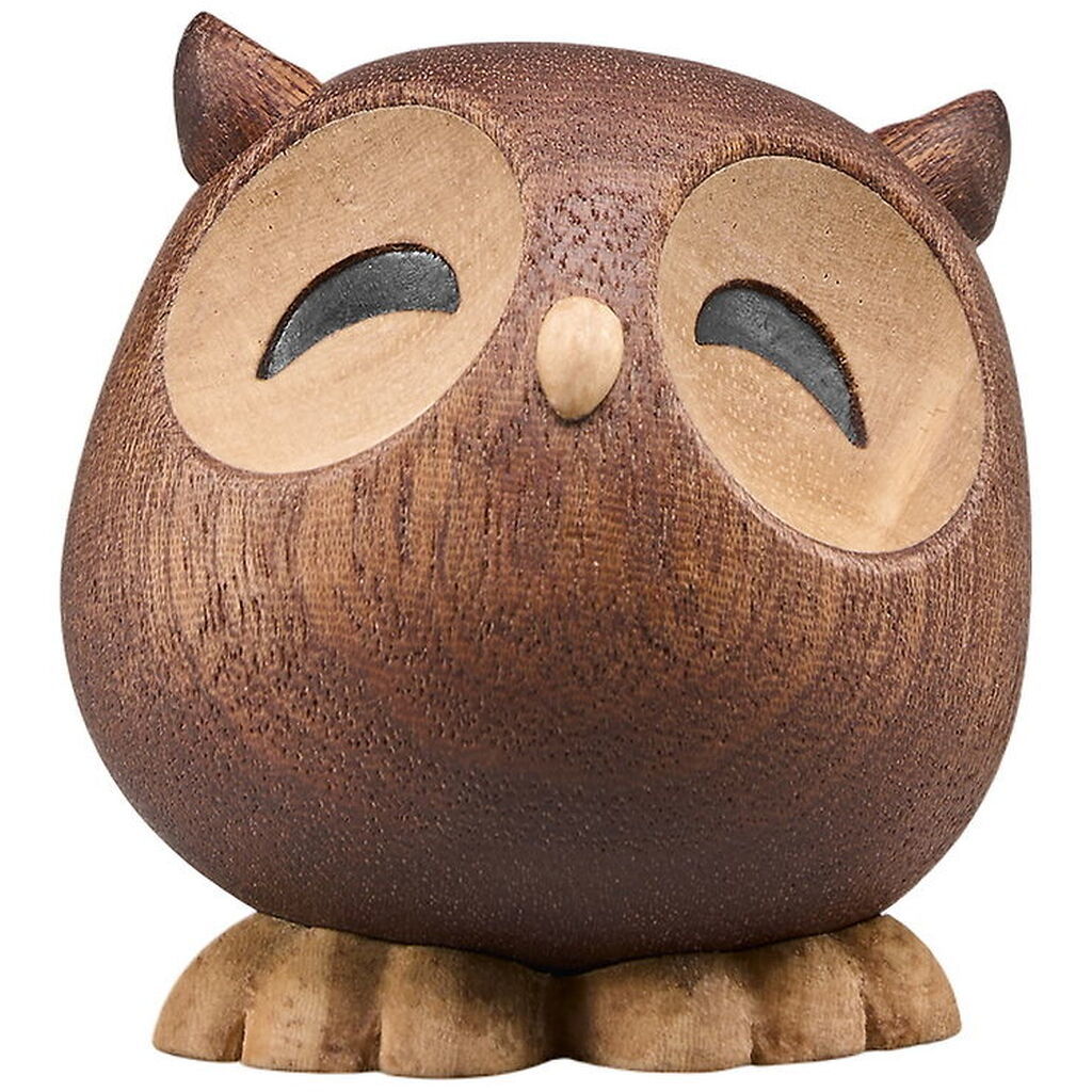 FableWood Lille Ugle - Sofia - 6 cm - Natur