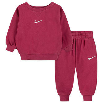 Nike Sweatsæt m. Knaplukning - Essential - Sweet Beef