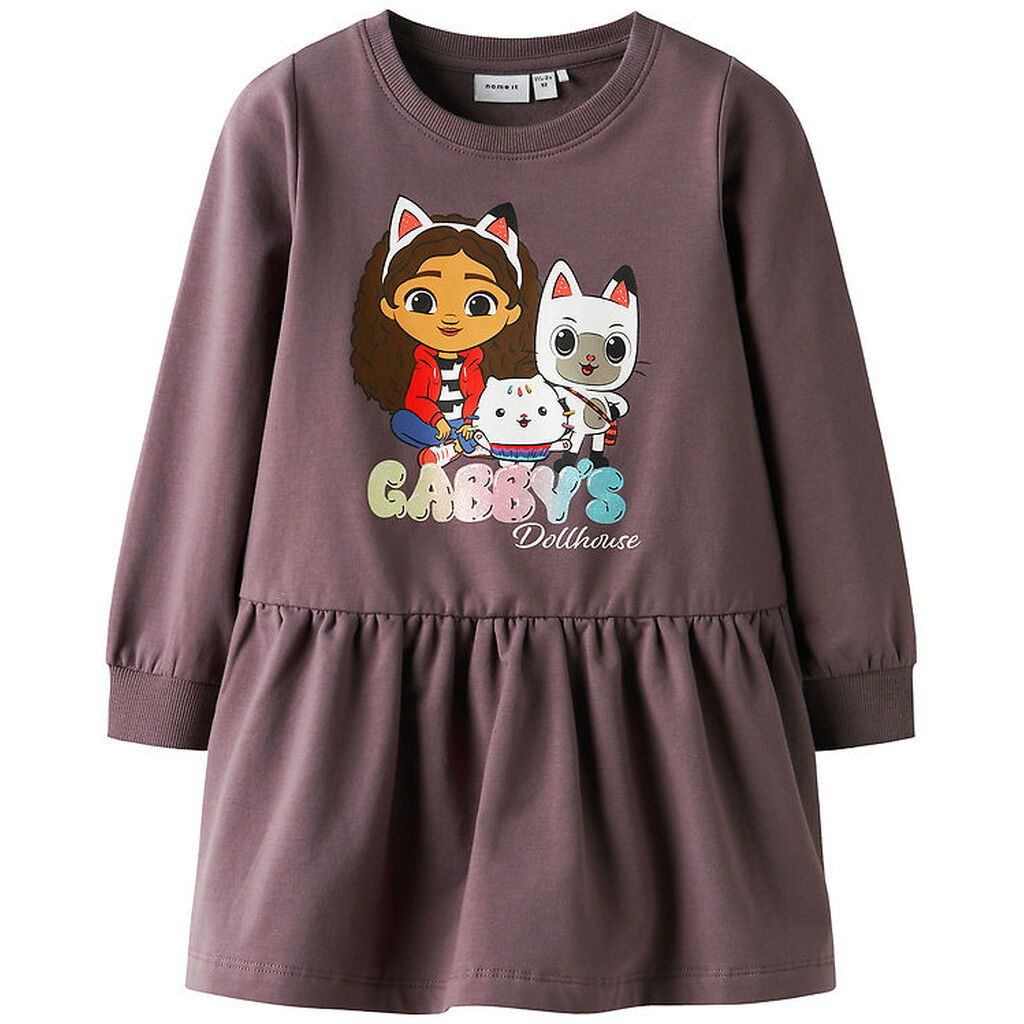 Name It Sweatkjole - NmfNuri - Gabby's Dollhouse - Moonscape