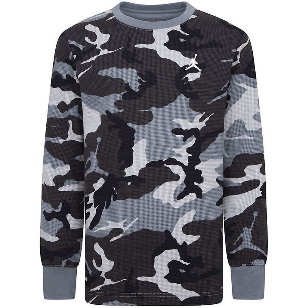 Jordan Bluse - Piqué - Smoke Grey/Camo