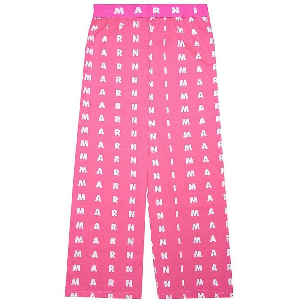 Marni Bukser - Pink m. Hvid