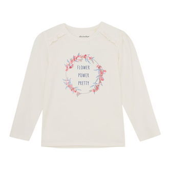 Minymo Bluse - Marshmallow White