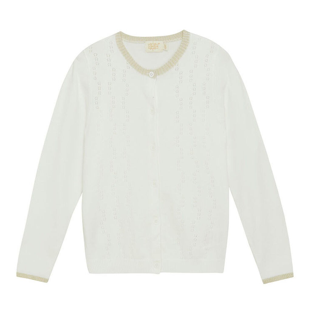 Creamie Cardigan - Strik - Cloud
