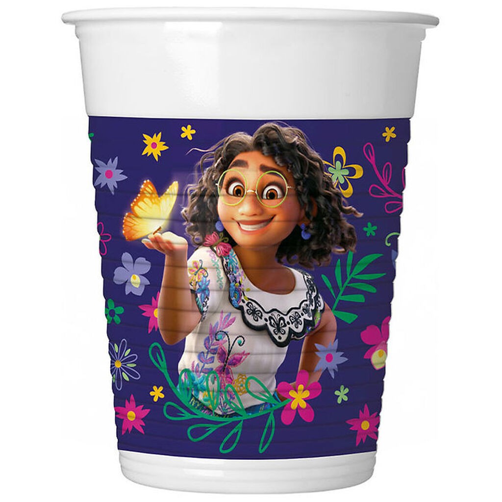 Decorata Party Papkrus - 8-pak - 200 ml - Encanto