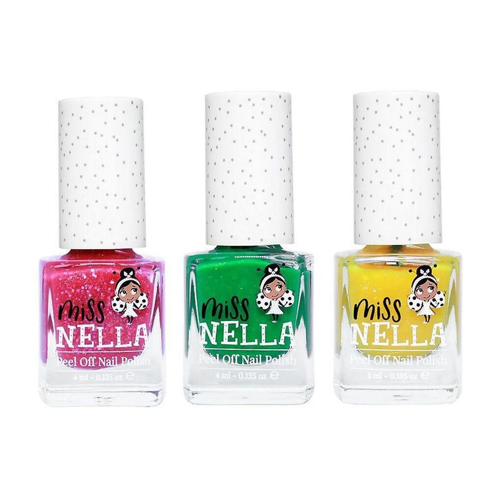 Miss Nella Neglelak - 3-pak - Kiss The Frog/Honey Twinkles/Sugar