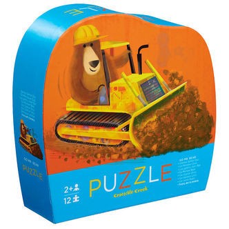 Crocodile Creek Puslespil - 12 Brikker - Go Mister Bear