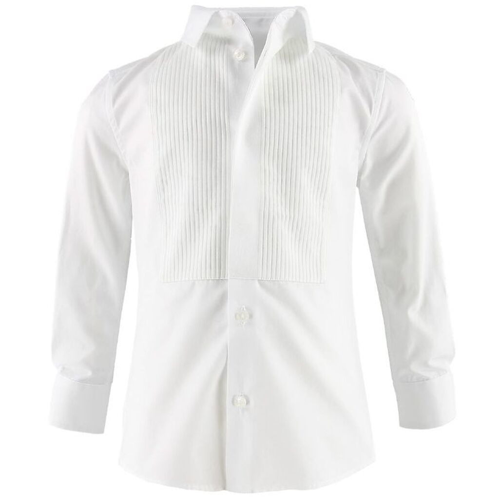 Dolce & Gabbana Skjorte - Hvid m. Plissering