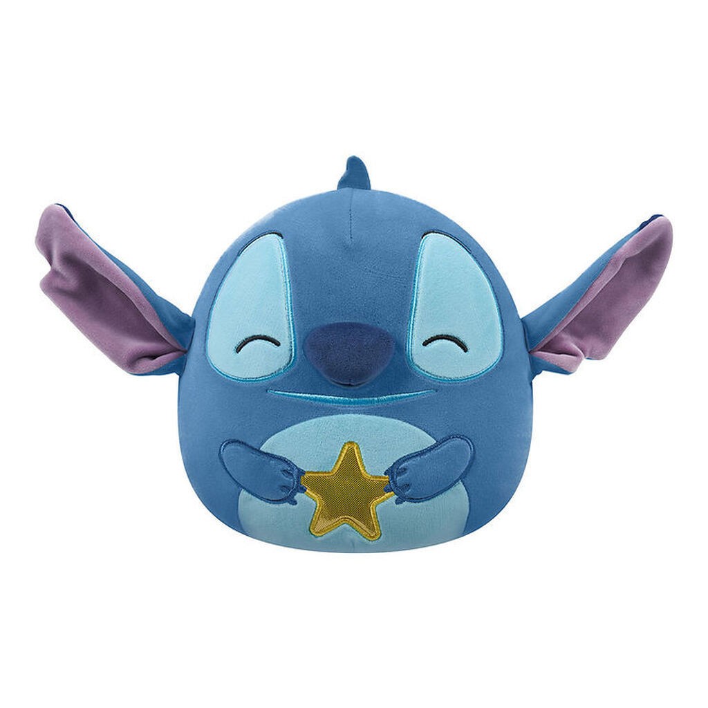 Squishmallows Bamse - 25 cm - Disney Stitch - Holding Starfish