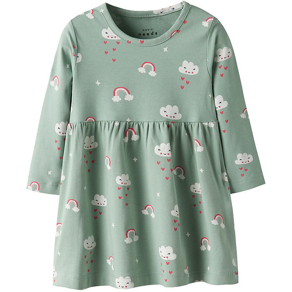 Name It Kjole - NbfVandora - Jadeite/Cloud