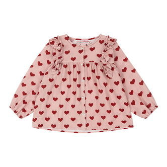 Konges Sløjd Skjorte - Musselin - Coco Frill - Amour Mellow