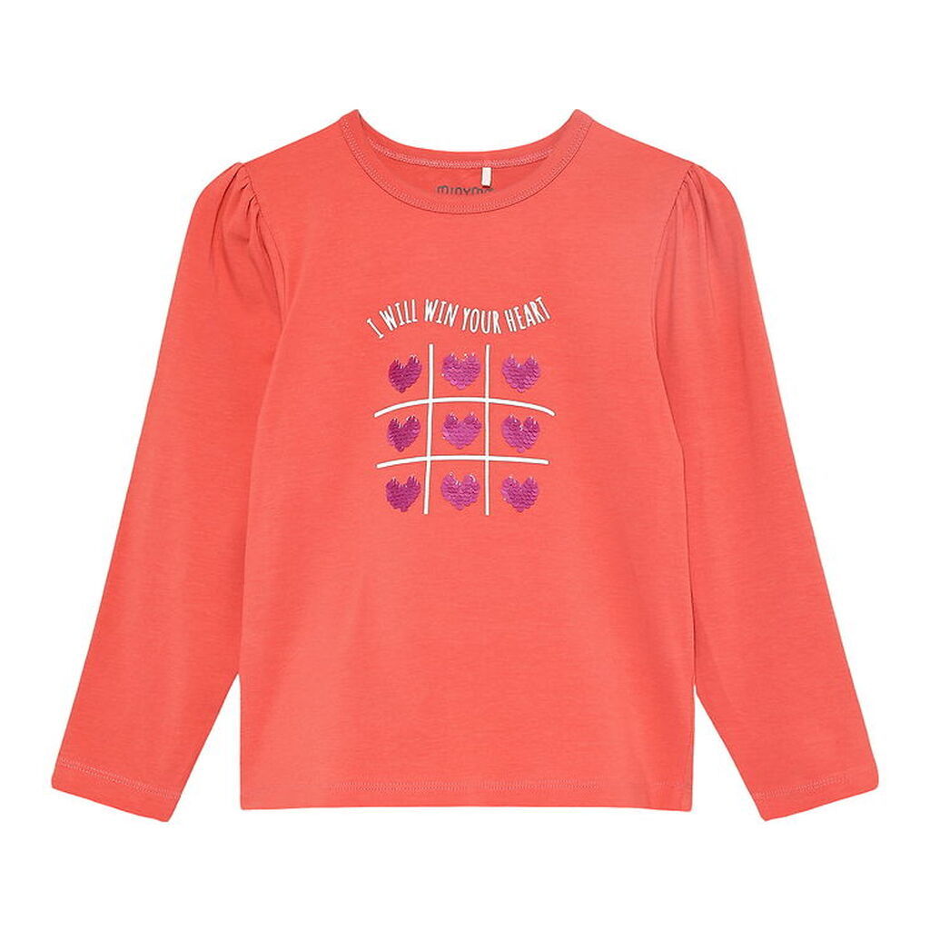 Minymo Bluse - Spiced Coral