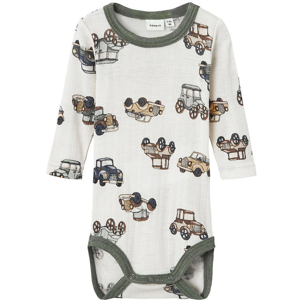 Name It Body l/æ - Uld - Noos - NbmWang - Snow White m. Biler