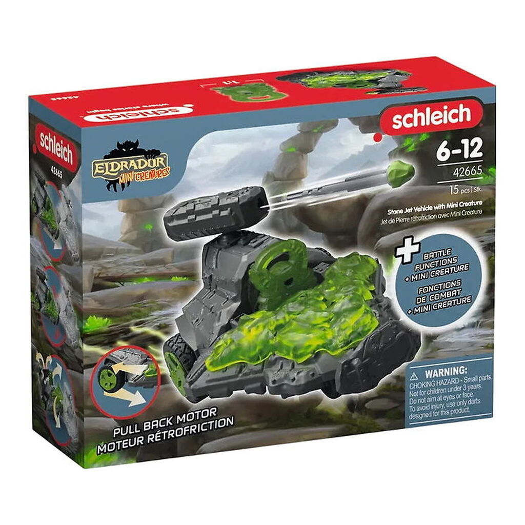 Schleich Eldrador Mini Creatures - Stone Jet Køretøj - 42665