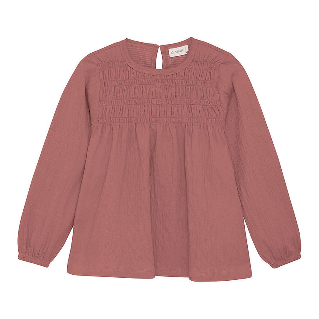 Minymo Bluse - Withered Rose