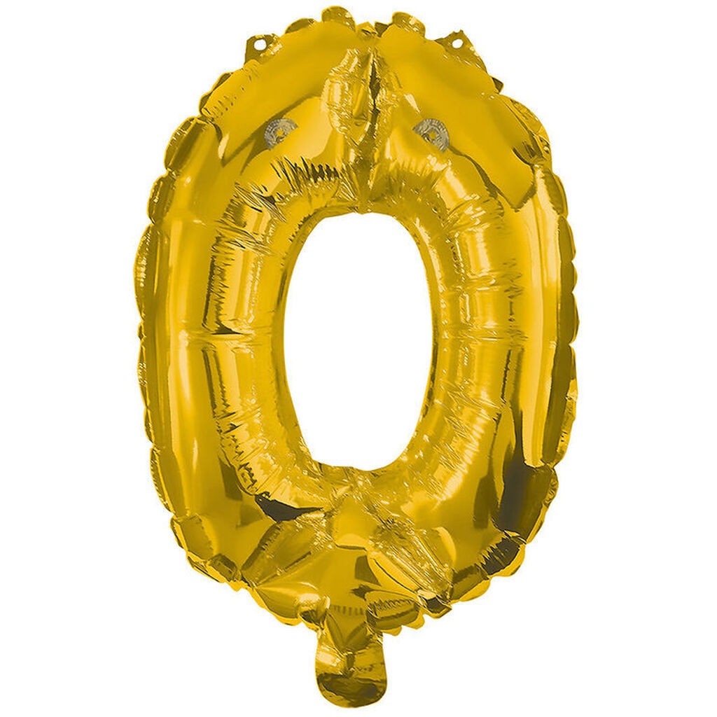Decorata Party Foileballon - 85 cm - No 0 - Guld