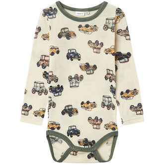 Name It Body l/æ - Uld - Noos - NmmWang - Snow White m. Biler