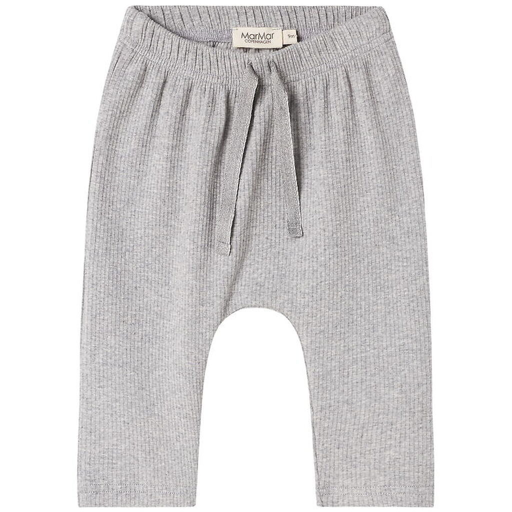 MarMar Bukser - Rib/Modal - Pico - Light Grey Melange
