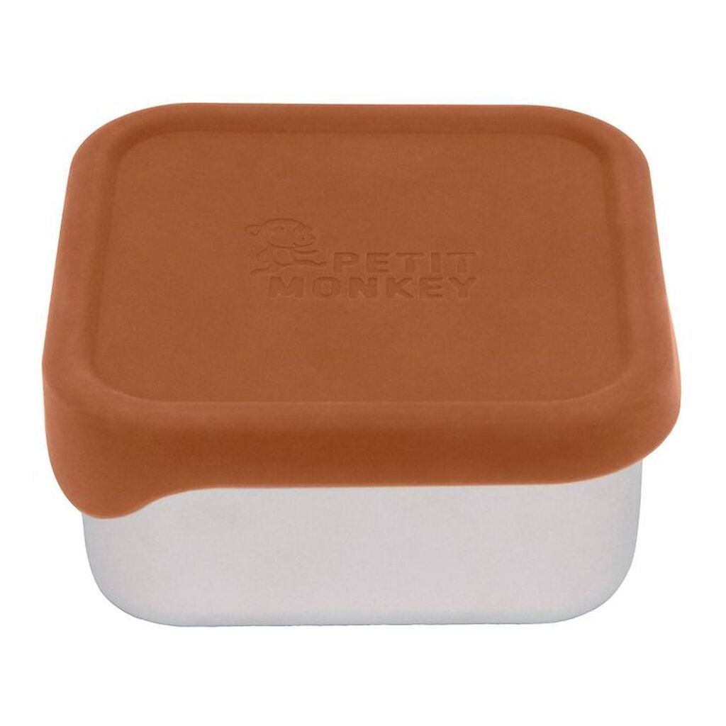 Petit Monkey Madkasse - Mae - Stainless Steel - Baked Clay