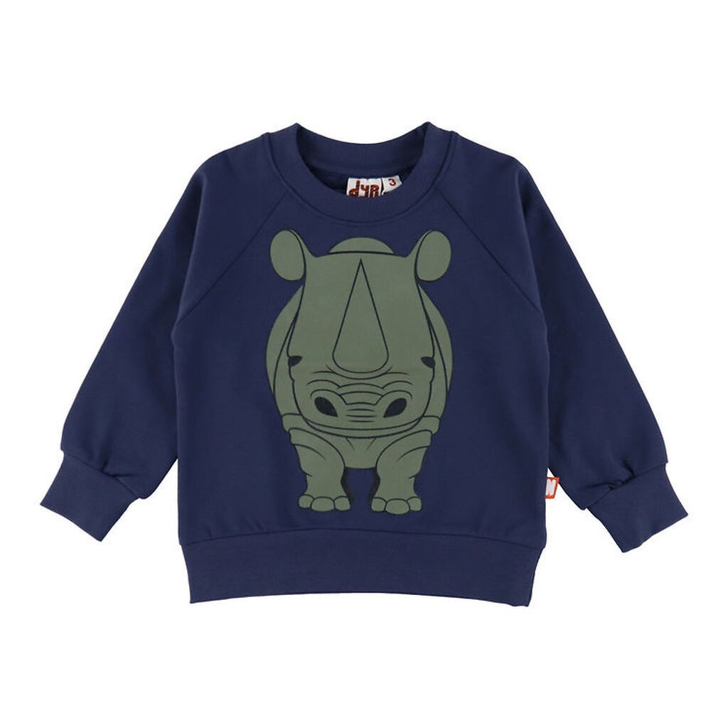 DYR-Cph Sweatshirt - Dyrbellow - Dk Navy Naesehorn