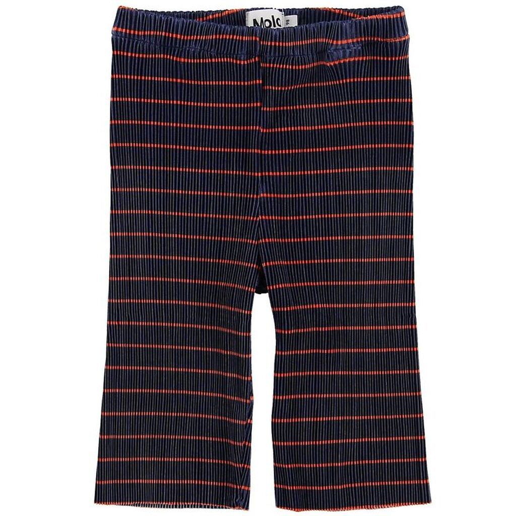 Molo Bukser - Aliecia - Navy Red Stripe