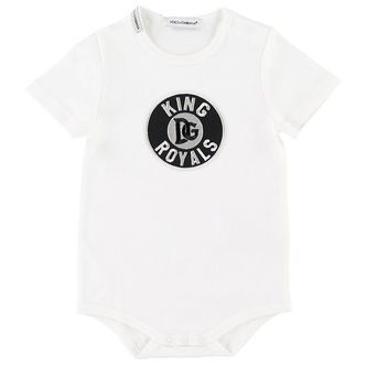 Dolce & Gabbana Body k/æ - Hvid m. Patch