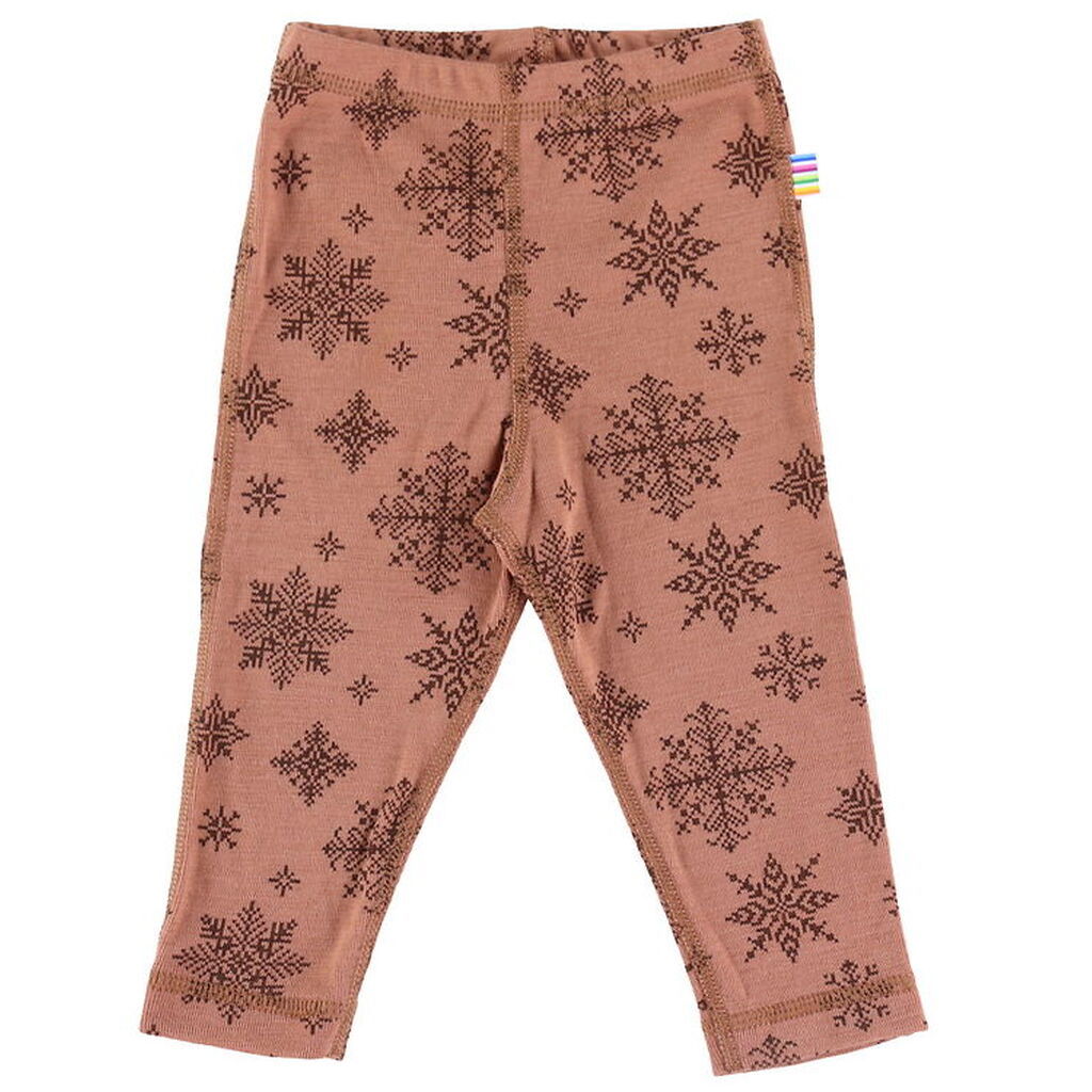 Joha Leggings - Uld - Rust frv.