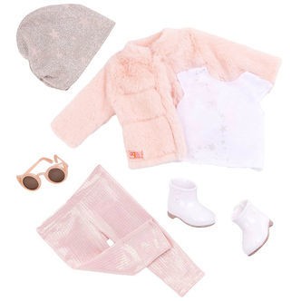 Our Generation Dukketøj - Deluxe Pelsjakke