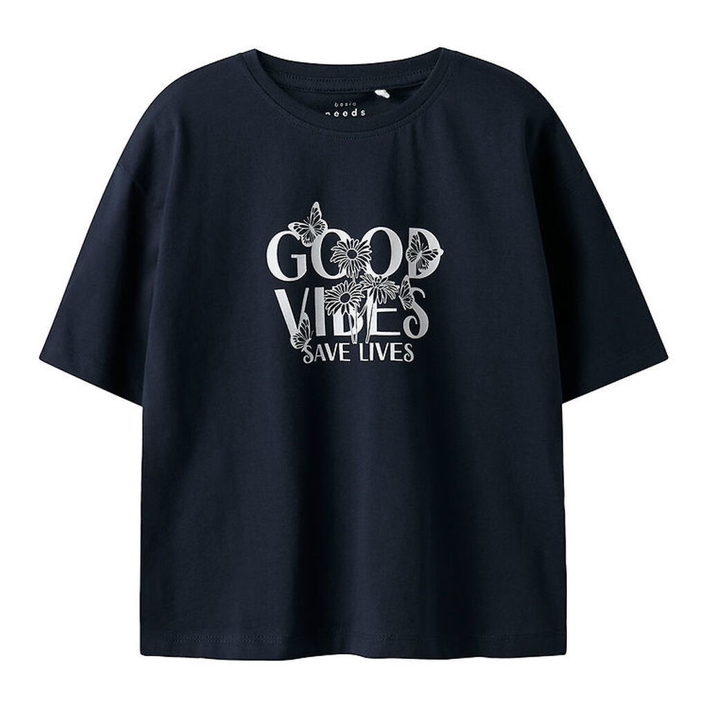 Name It T-shirt - NkfVeen - Navy Blazer/Good Vibes