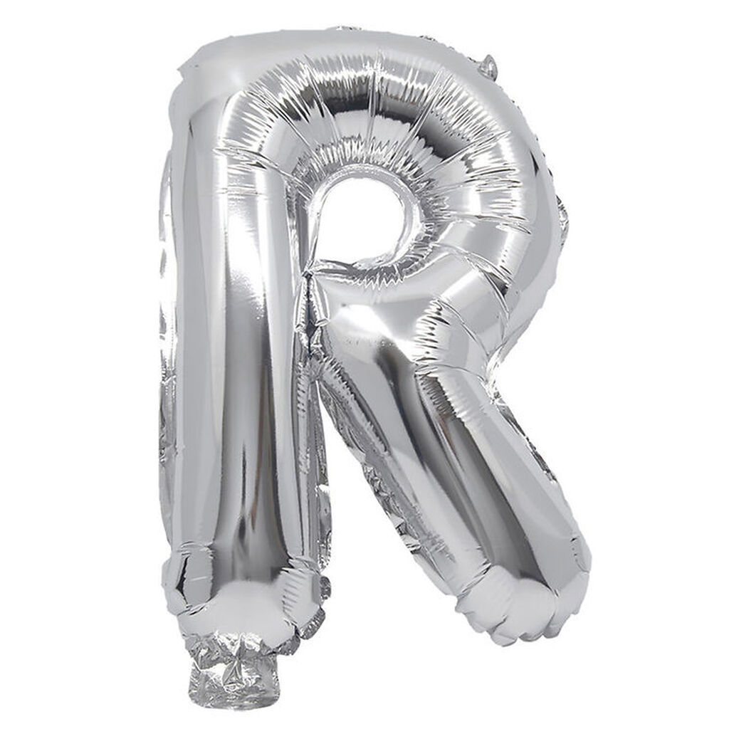 Decorata Party Foileballon - 35 cm - R - Sølv