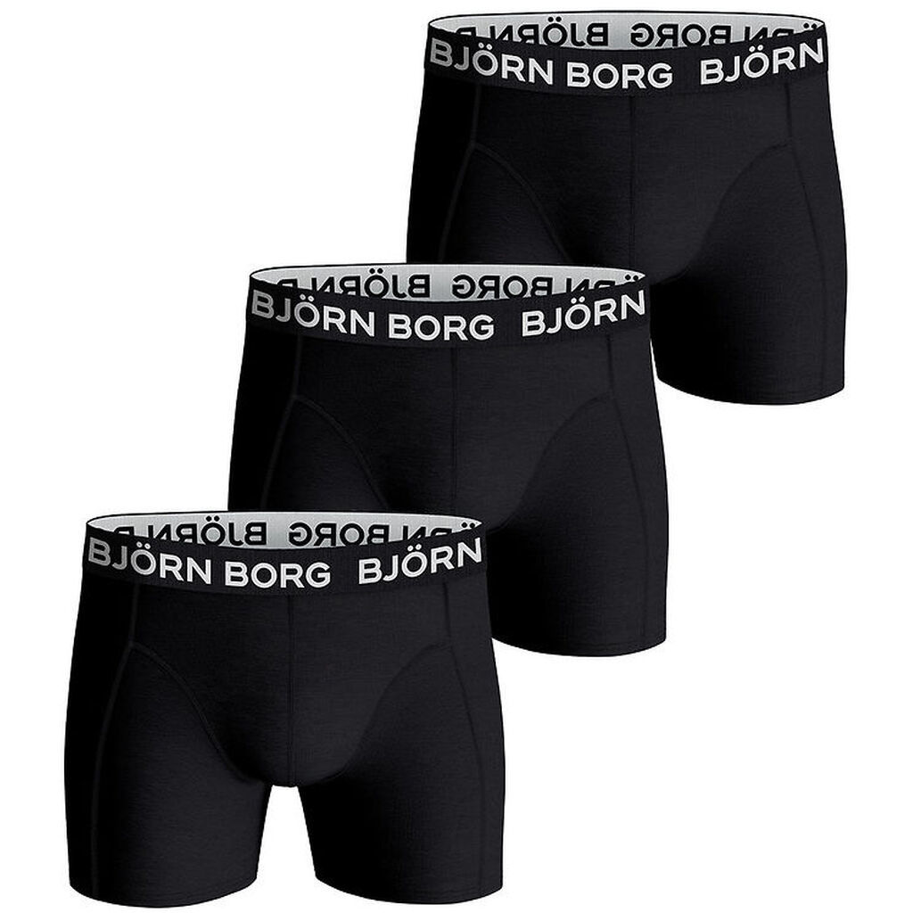 Björn Borg Boxershorts - 3-pak - Sort
