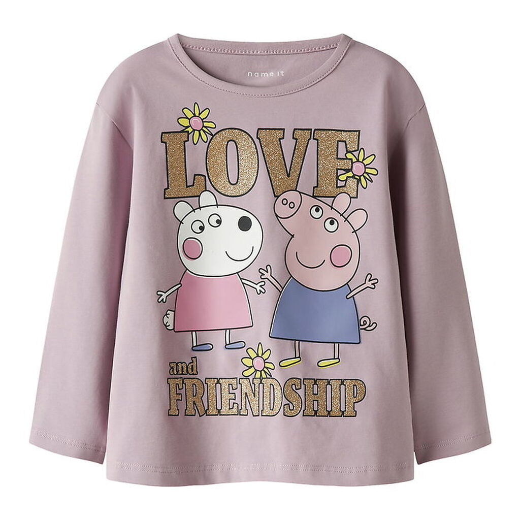 Name It Bluse - NmfDada - Gurli Gris - Dawn Pink