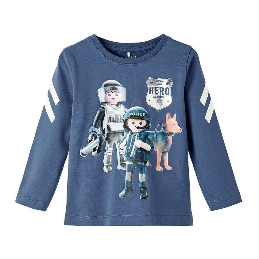 Name It Bluse - NmmDohn Playmobil - Bijou Blue