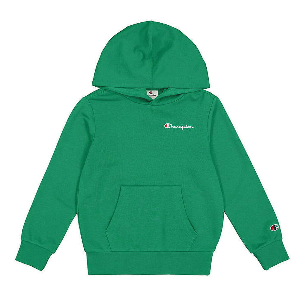Champion Hættetrøje - Grøn m. Logo