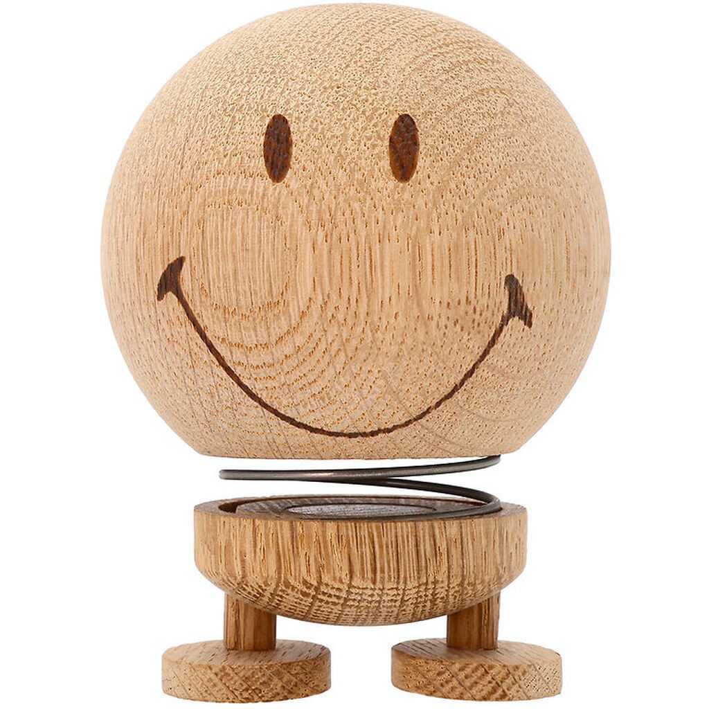 Hoptimist Smiley - Medium - 9,5 cm - Raw Oak