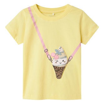 Name It T-shirt - NmfJola - Lemon Meringue
