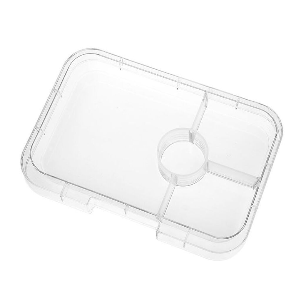Yumbox Indsatsbakke m. 4 Rum - Tapas - Transparent