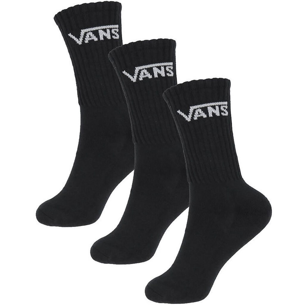 Vans Strømper - 3-pak - Sort m. Hvid