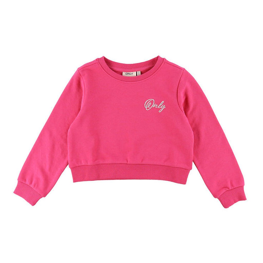 Kids Only Sweatshirt - KogCeleste - Fuchsia purple/Silver Glitte