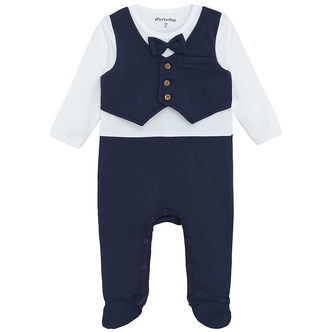 Minymo Heldragt m. fødder - Parisian Night