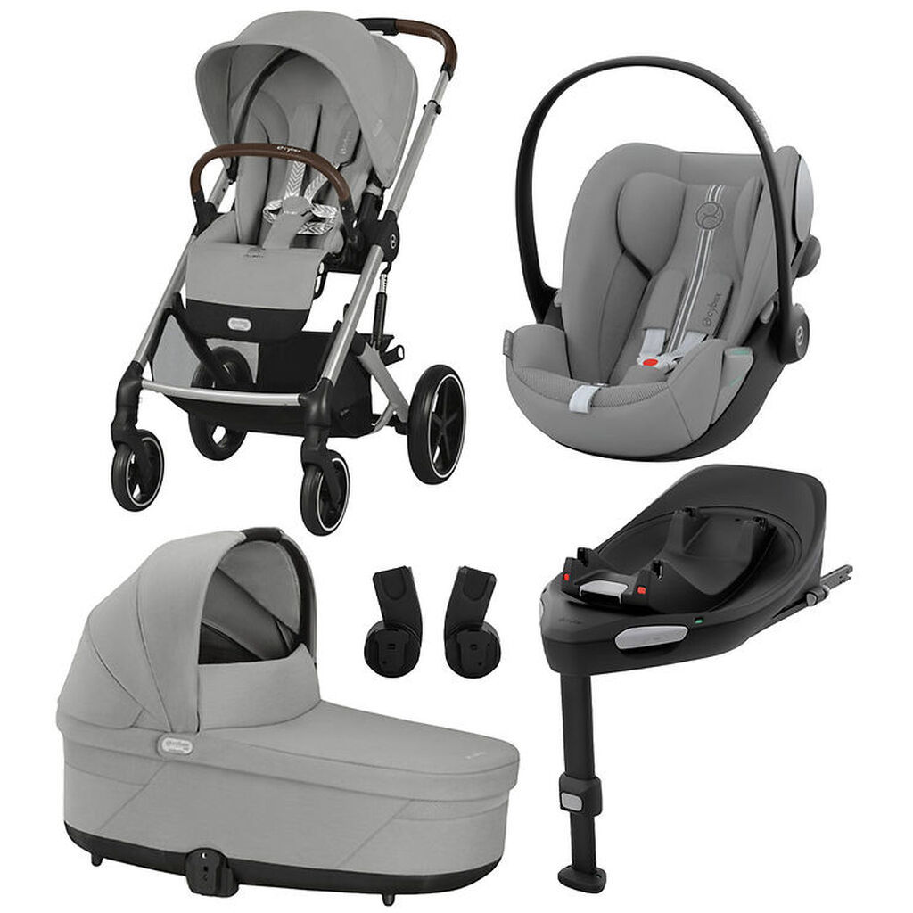 Cybex Bundle - Balios S Lux/Cloud G i-Size Plus - Grå