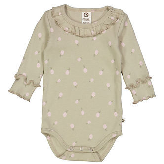 Müsli Body l/æ - Rib - Pineapple - Soft Green/Poetry Green/Mary