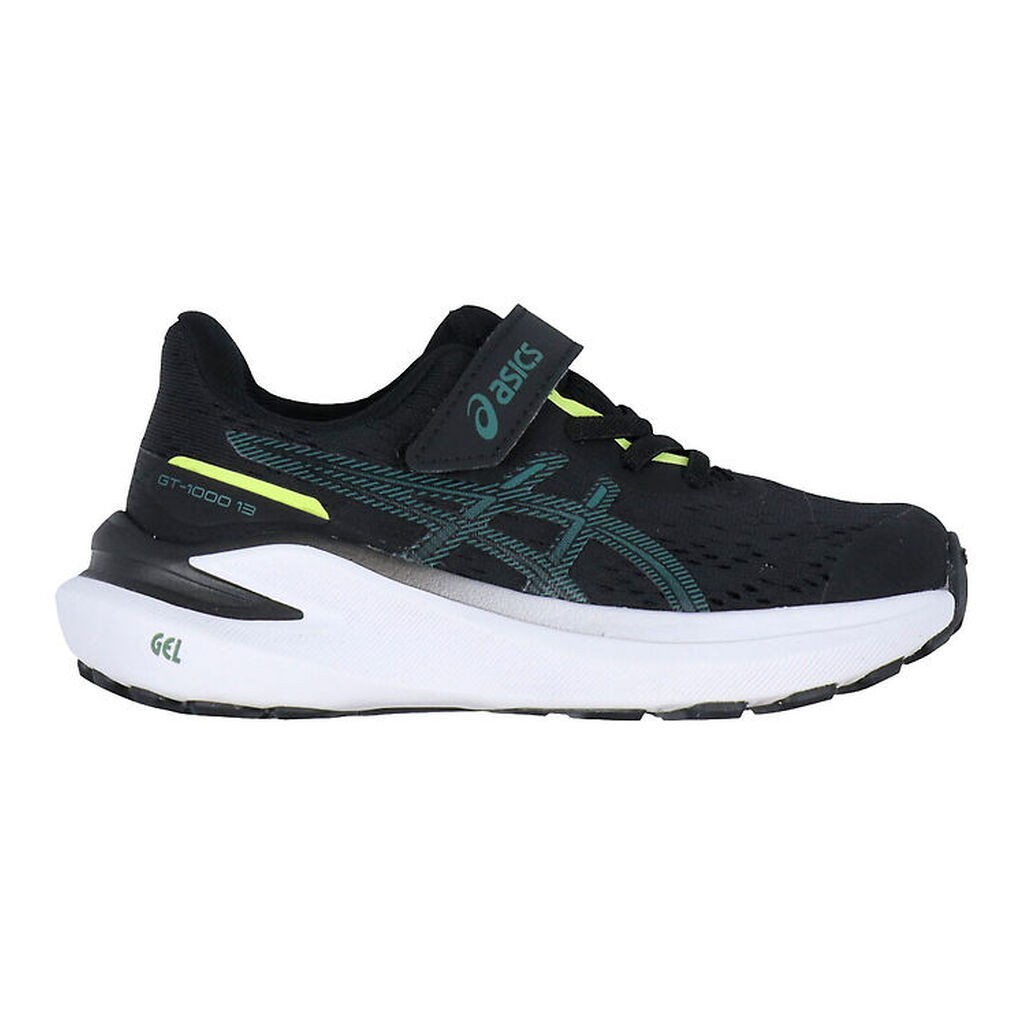 Asics Sko - GT-1000 13 PS - Black/Jasper Green
