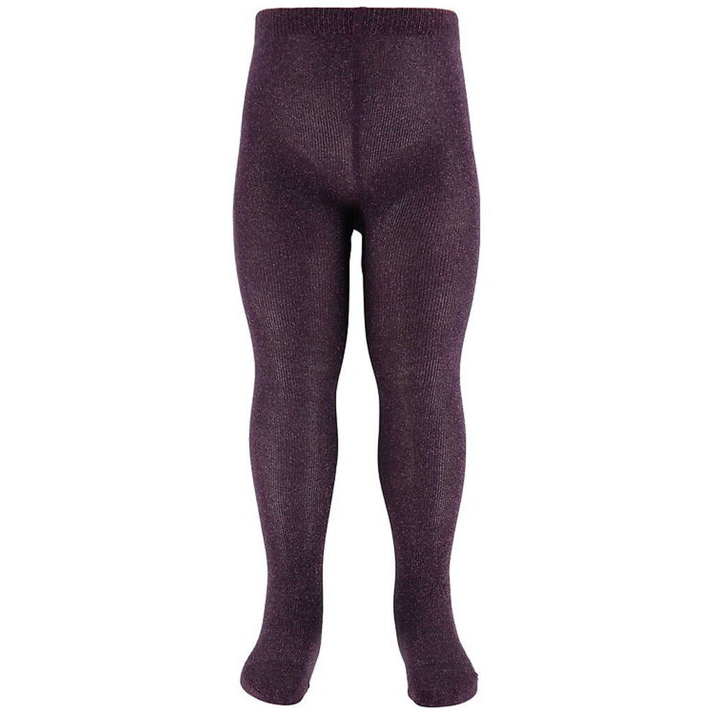 MP Strømpebukser - Glitter - Dark Purple